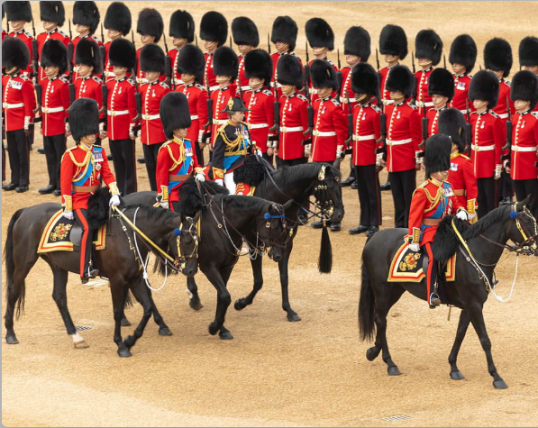 Cerimônia Britânica Trooping the Colours